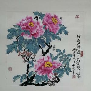 浓淡任由冰雪中