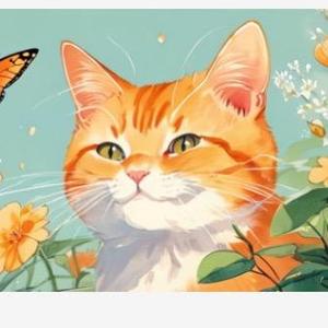 一只小橘猫 头像