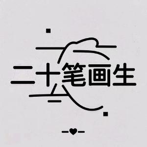二十笔画生 头像