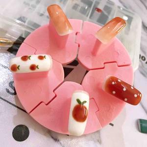 黄大豆学美甲